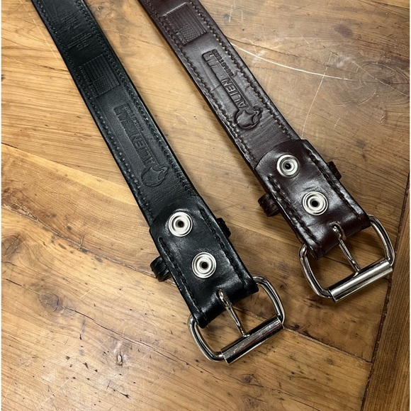 Pair of steel core heavy duty men’s belts. Great shape! - Picture 4 of 6